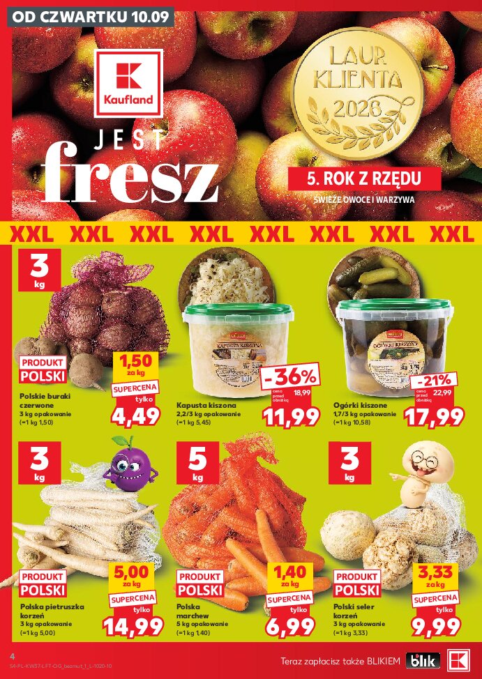 Gazetka Kaufland 10/09/2026 – 16/09/2026 - gazetki promocyjne str. 4