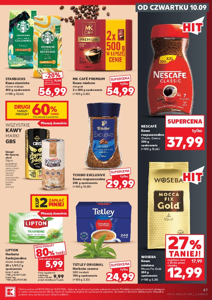 Gazetka Kaufland 10/09/2026 – 16/09/2026 - gazetki promocyjne str. 47