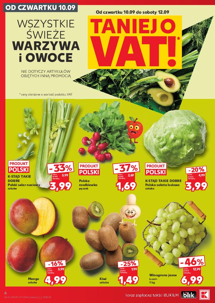 Gazetka Kaufland 10/09/2026 – 16/09/2026 - gazetki promocyjne str. 6