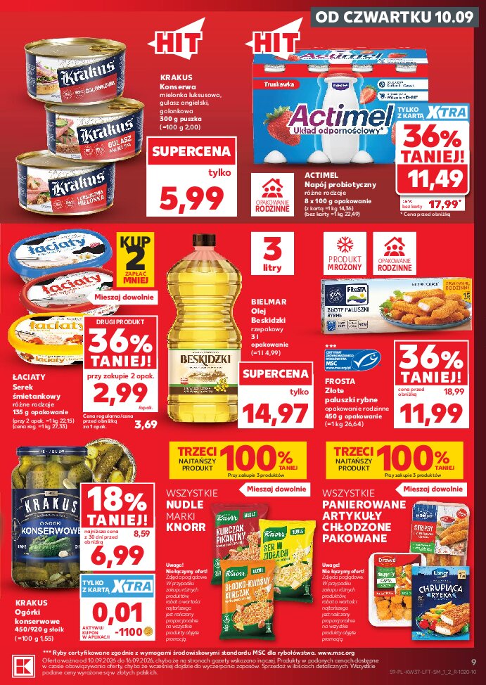 Gazetka Kaufland 10/09/2026 – 16/09/2026 - gazetki promocyjne str. 9