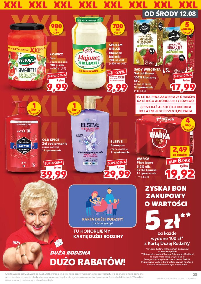 Gazetka Kaufland 12/08/2026 – 19/08/2026 - strona 23