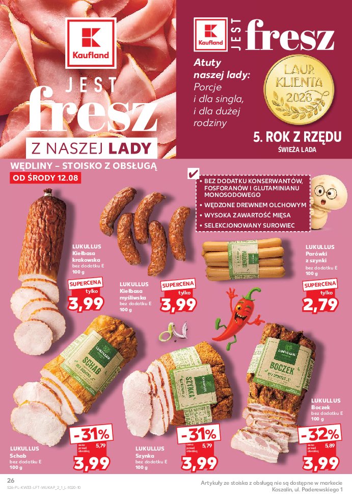 Gazetka Kaufland 12/08/2026 – 19/08/2026 - strona 26