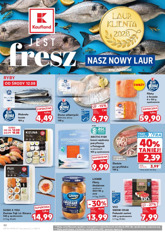 Gazetka Kaufland 12/08/2026 – 19/08/2026 - strona 40