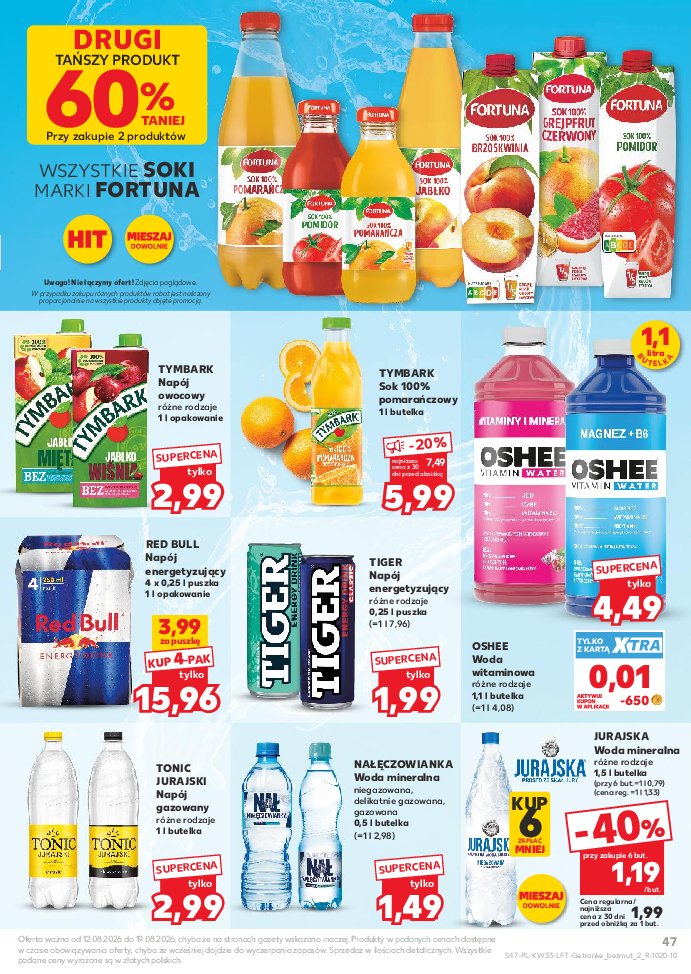 Gazetka Kaufland 12/08/2026 – 19/08/2026 - strona 47