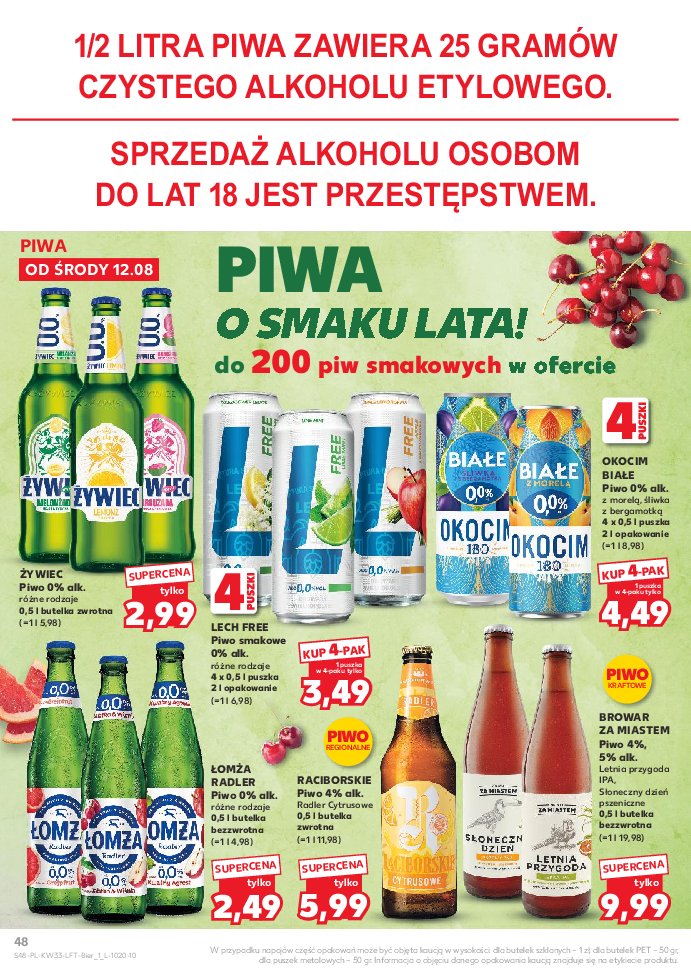 Gazetka Kaufland 12/08/2026 – 19/08/2026 - strona 48
