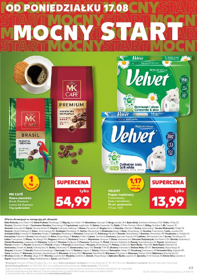 Gazetka Kaufland 12/08/2026 – 19/08/2026 - strona 63