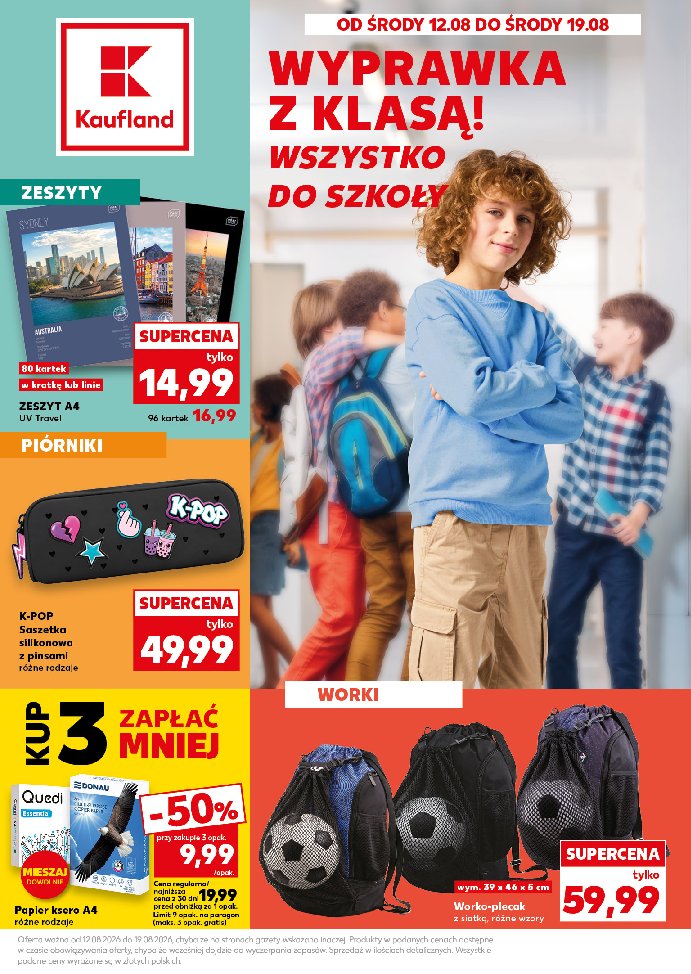 Gazetka Kaufland 12/08/2026 – 19/08/2026 - strona 1