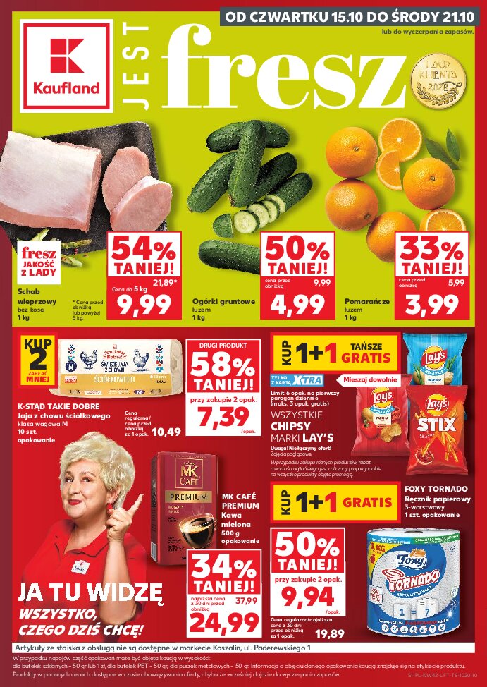 Gazetka Kaufland 15/10/2026 – 21/10/2026 - gazetki promocyjne str. 1