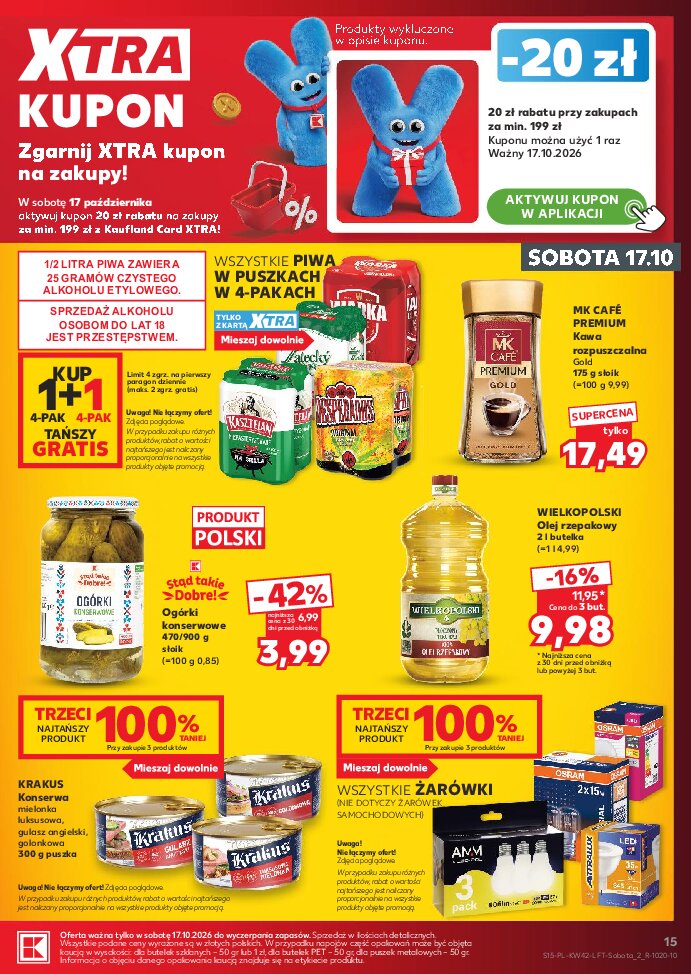 Gazetka Kaufland 15/10/2026 – 21/10/2026 - gazetki promocyjne str. 15