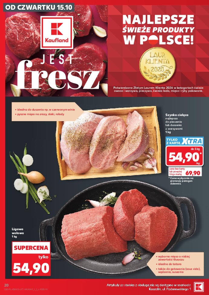 Gazetka Kaufland 15/10/2026 – 21/10/2026 - gazetki promocyjne str. 20