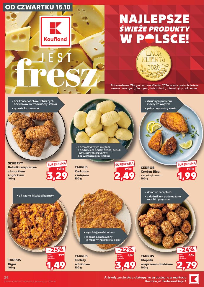 Gazetka Kaufland 15/10/2026 – 21/10/2026 - gazetki promocyjne str. 24