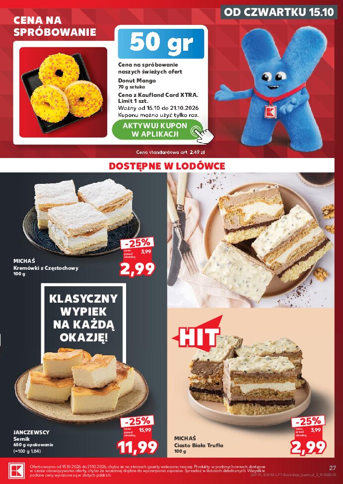 Gazetka Kaufland 15/10/2026 – 21/10/2026 - gazetki promocyjne str. 27