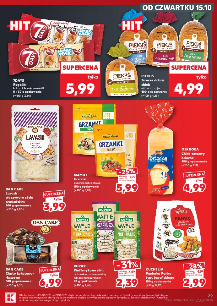 Gazetka Kaufland 15/10/2026 – 21/10/2026 - gazetki promocyjne str. 29