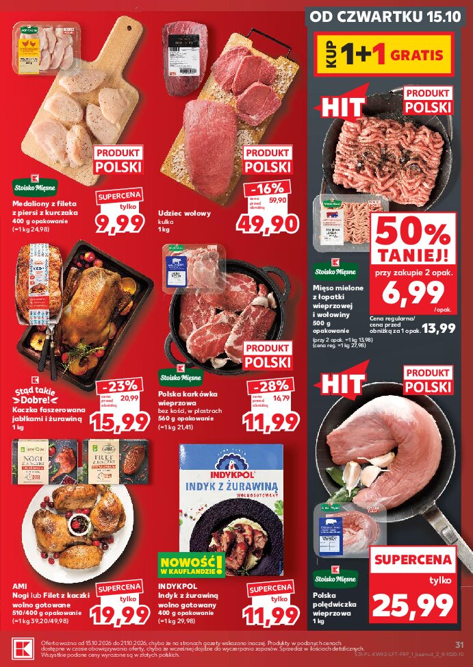 Gazetka Kaufland 15/10/2026 – 21/10/2026 - gazetki promocyjne str. 31