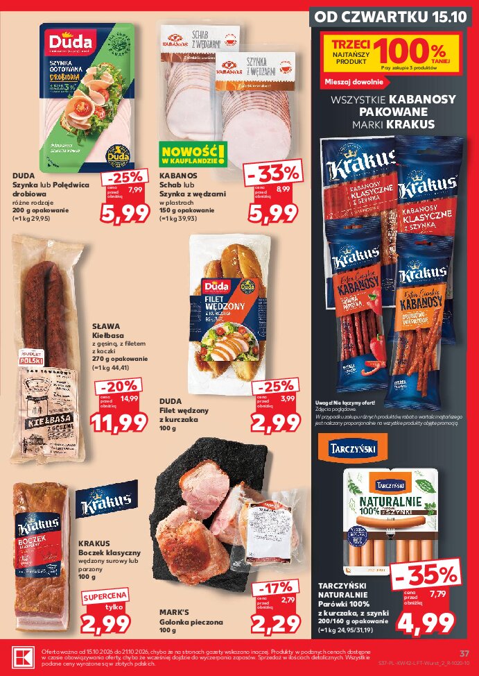 Gazetka Kaufland 15/10/2026 – 21/10/2026 - gazetki promocyjne str. 37
