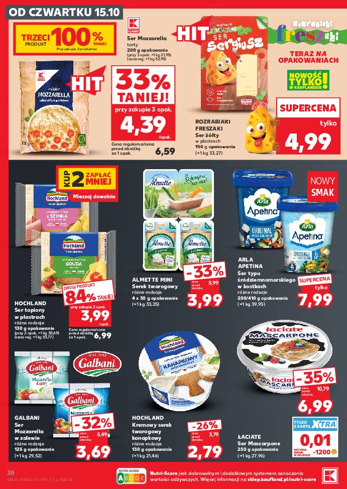 Gazetka Kaufland 15/10/2026 – 21/10/2026 - gazetki promocyjne str. 38
