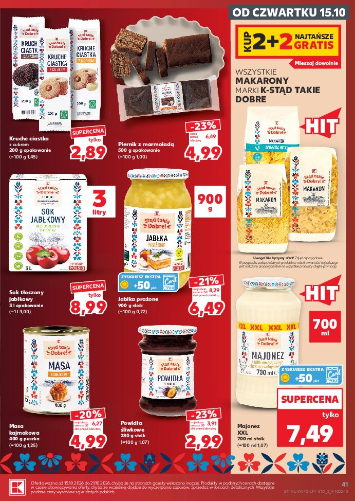 Gazetka Kaufland 15/10/2026 – 21/10/2026 - gazetki promocyjne str. 41