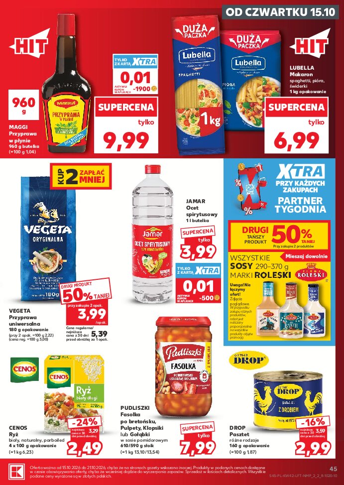 Gazetka Kaufland 15/10/2026 – 21/10/2026 - gazetki promocyjne str. 45