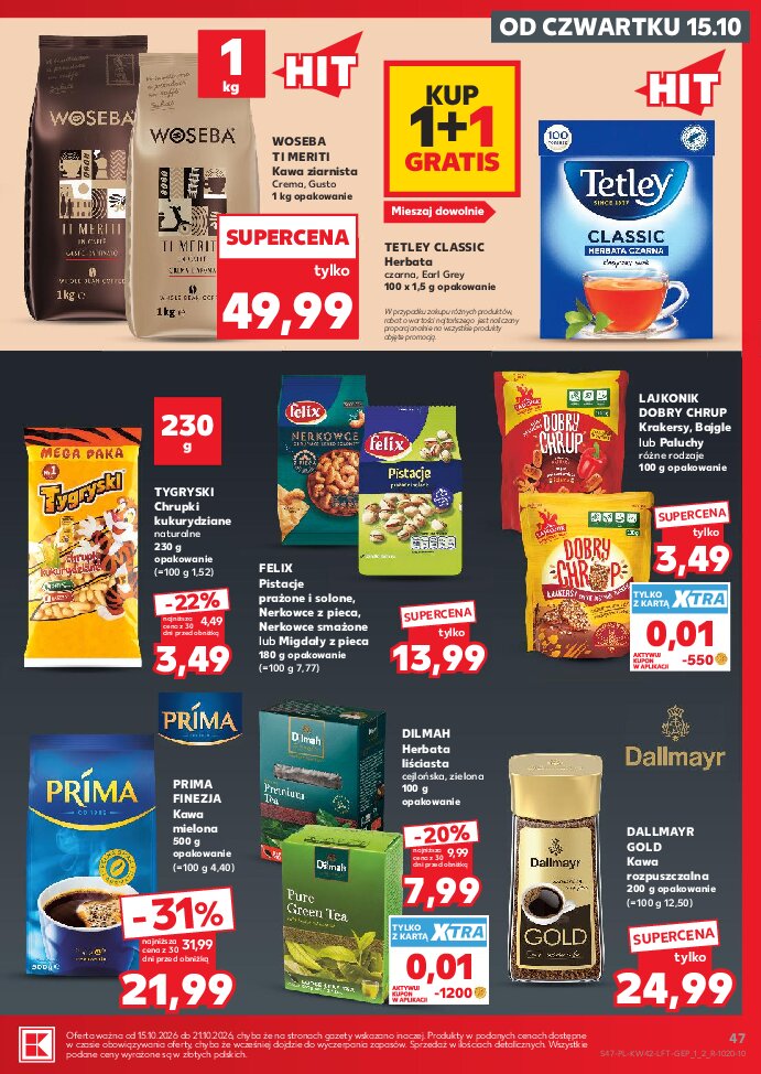 Gazetka Kaufland 15/10/2026 – 21/10/2026 - gazetki promocyjne str. 47