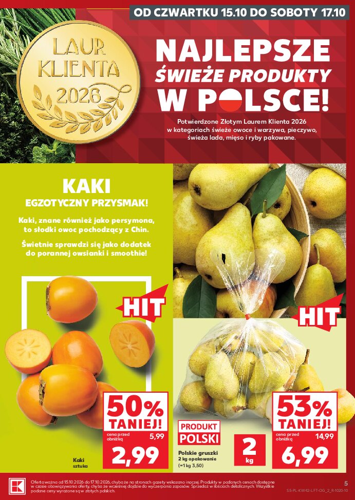 Gazetka Kaufland 15/10/2026 – 21/10/2026 - gazetki promocyjne str. 5