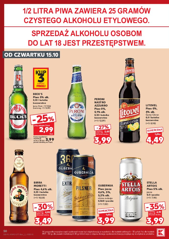 Gazetka Kaufland 15/10/2026 – 21/10/2026 - gazetki promocyjne str. 50