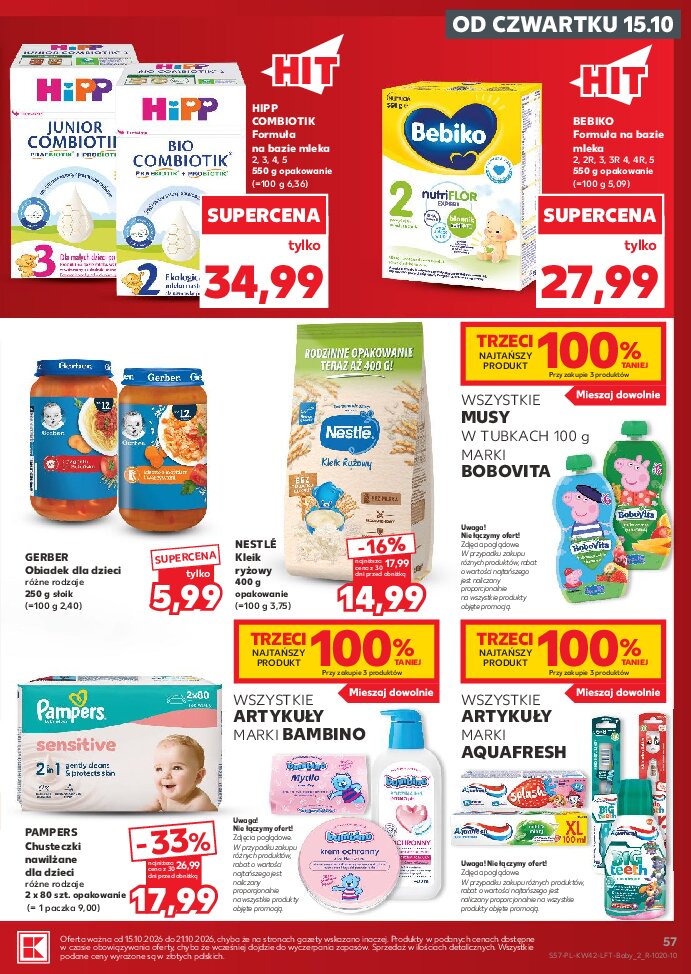 Gazetka Kaufland 15/10/2026 – 21/10/2026 - gazetki promocyjne str. 57