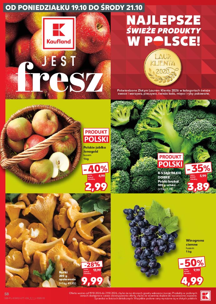 Gazetka Kaufland 15/10/2026 – 21/10/2026 - gazetki promocyjne str. 58