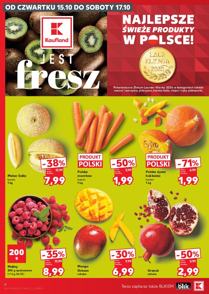 Gazetka Kaufland 15/10/2026 – 21/10/2026 - gazetki promocyjne str. 6
