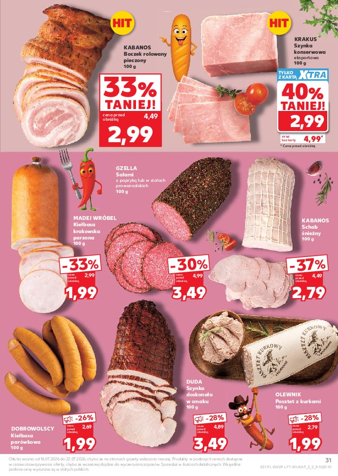Gazetka Kaufland 16/07/2026 – 22/07/2026 - strona 31