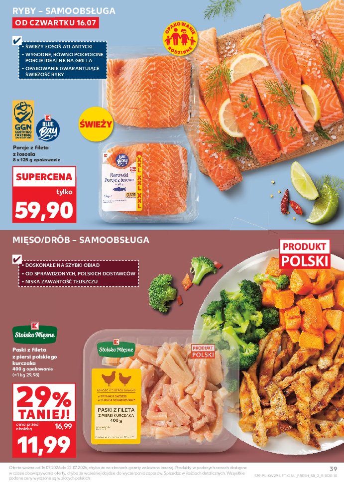 Gazetka Kaufland 16/07/2026 – 22/07/2026 - strona 39