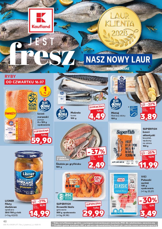 Gazetka Kaufland 16/07/2026 – 22/07/2026 - strona 40
