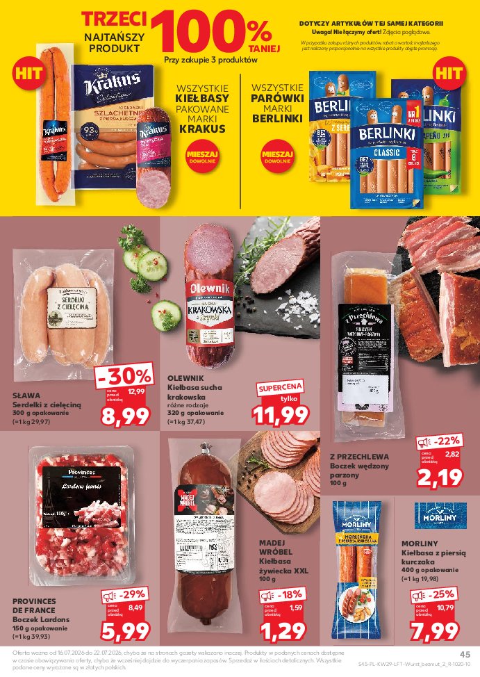 Gazetka Kaufland 16/07/2026 – 22/07/2026 - strona 45