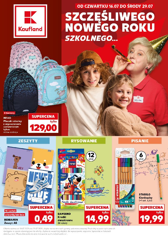 Gazetka Kaufland 16/07/2026 – 29/07/2026