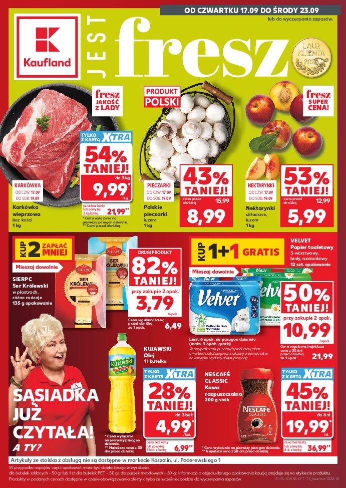 Gazetka Kaufland 17/09/2026 – 23/09/2026 - gazetki promocyjne str. 1