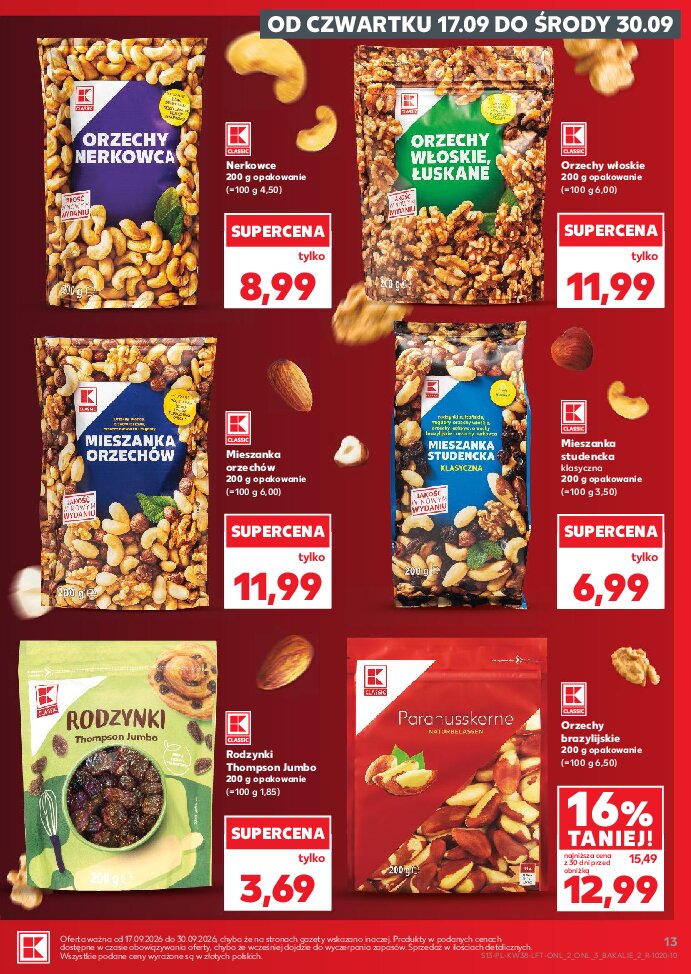 Gazetka Kaufland 17/09/2026 – 23/09/2026 - gazetki promocyjne str. 13