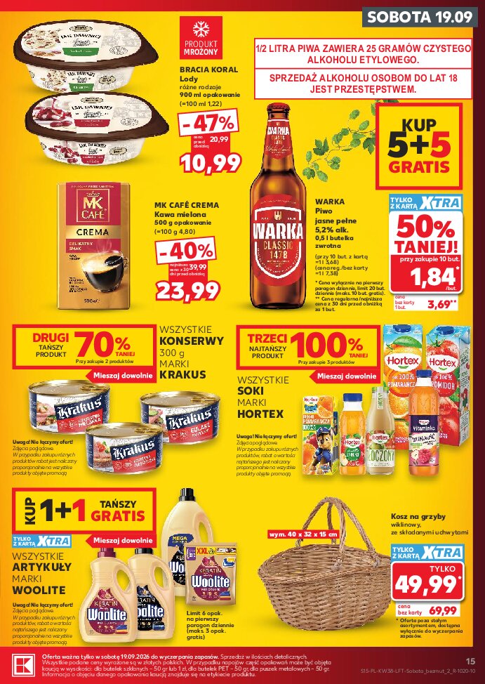 Gazetka Kaufland 17/09/2026 – 23/09/2026 - gazetki promocyjne str. 15