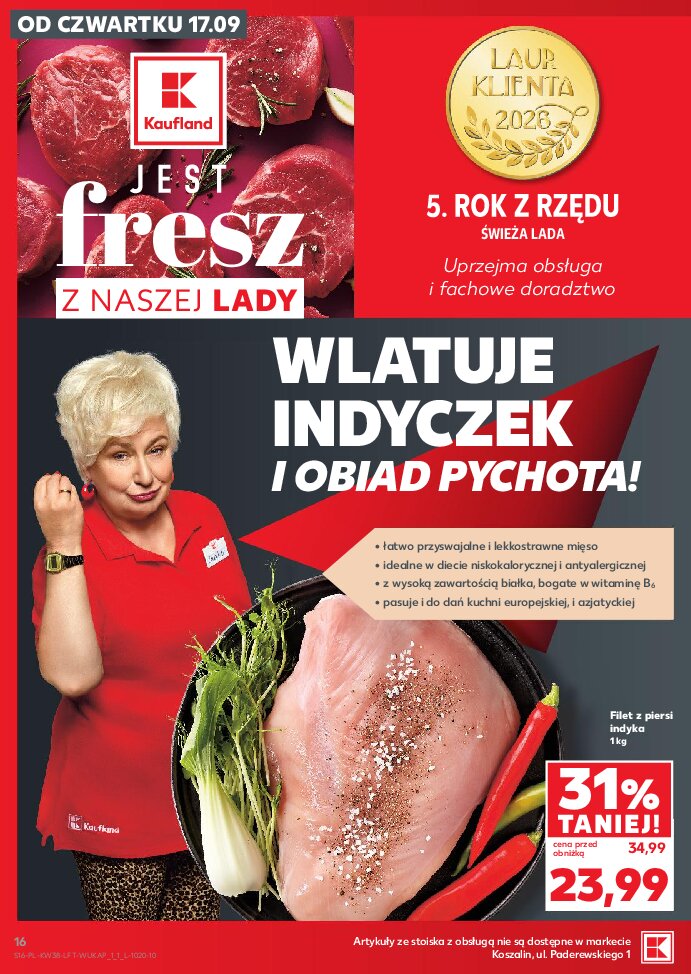 Gazetka Kaufland 17/09/2026 – 23/09/2026 - gazetki promocyjne str. 16