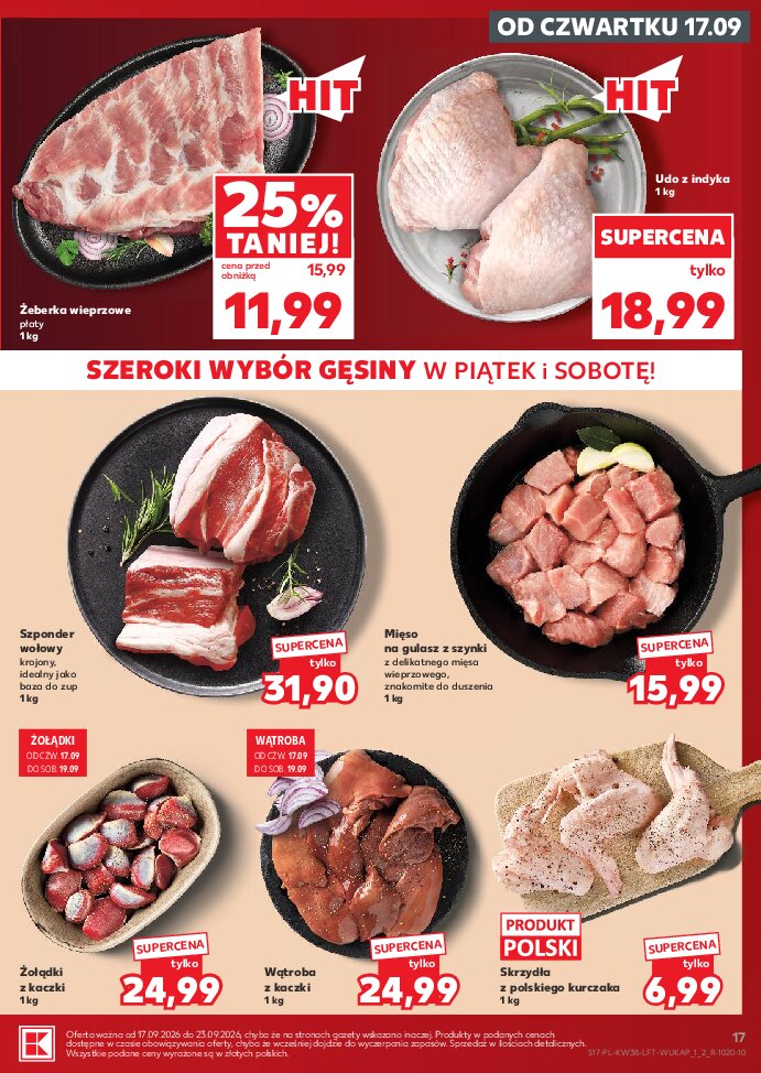 Gazetka Kaufland 17/09/2026 – 23/09/2026 - gazetki promocyjne str. 17
