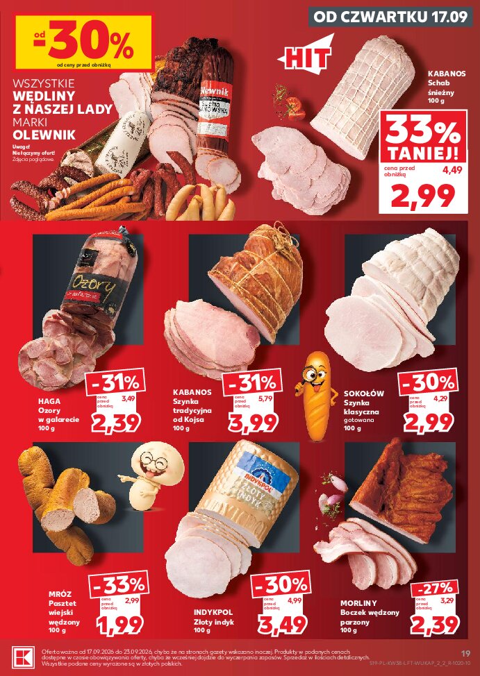Gazetka Kaufland 17/09/2026 – 23/09/2026 - gazetki promocyjne str. 19