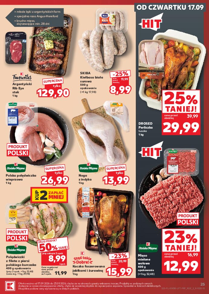 Gazetka Kaufland 17/09/2026 – 23/09/2026 - gazetki promocyjne str. 25