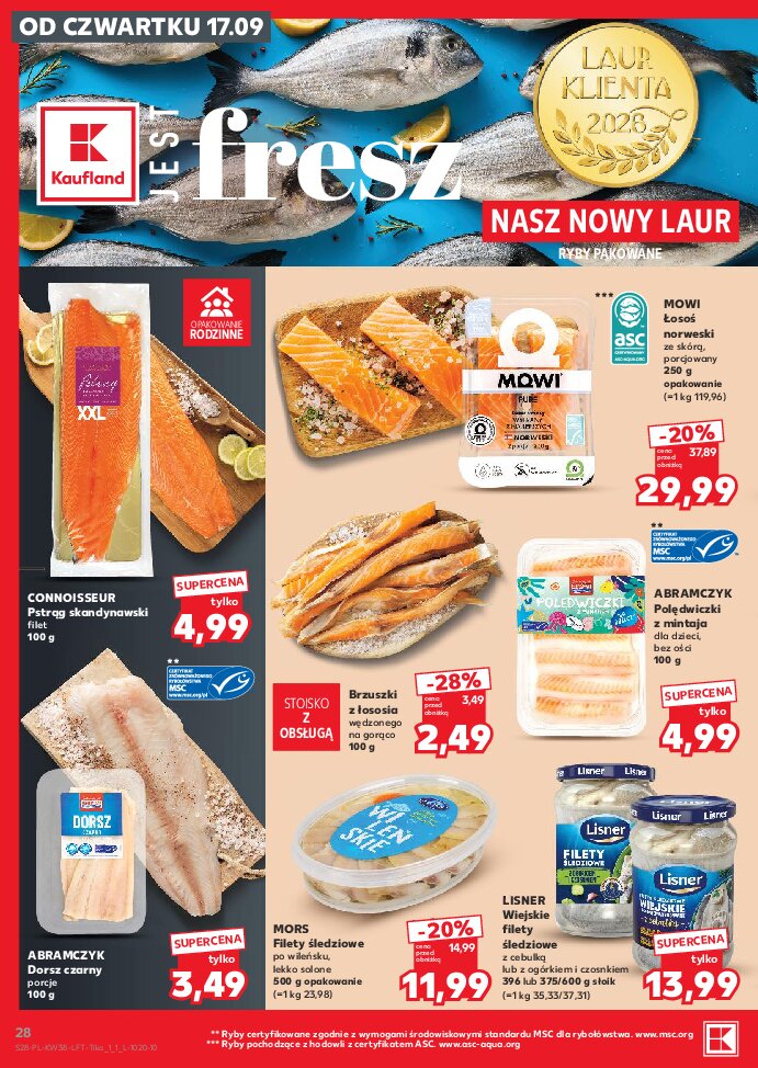 Gazetka Kaufland 17/09/2026 – 23/09/2026 - gazetki promocyjne str. 28