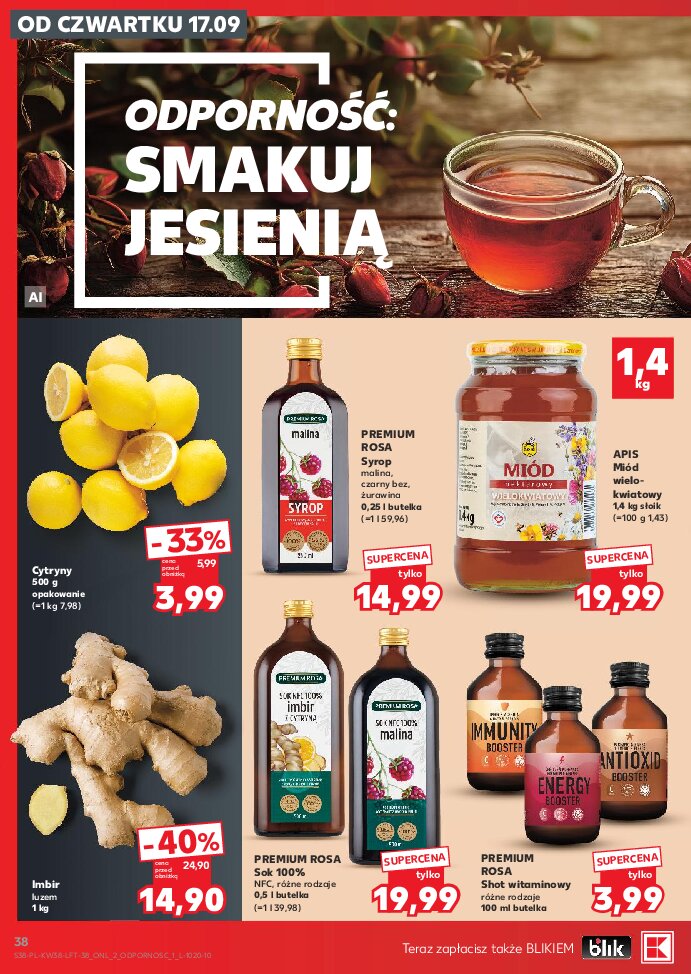 Gazetka Kaufland 17/09/2026 – 23/09/2026 - gazetki promocyjne str. 38