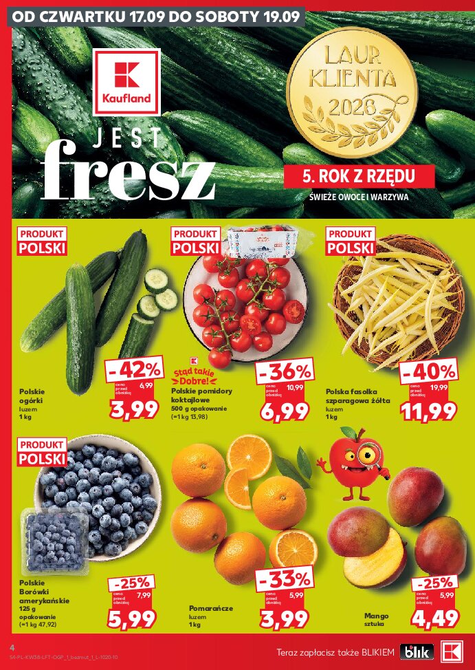 Gazetka Kaufland 17/09/2026 – 23/09/2026 - gazetki promocyjne str. 4