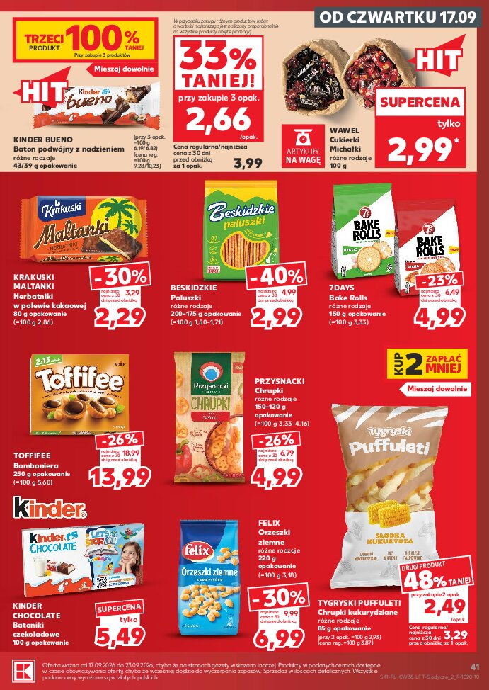 Gazetka Kaufland 17/09/2026 – 23/09/2026 - gazetki promocyjne str. 41