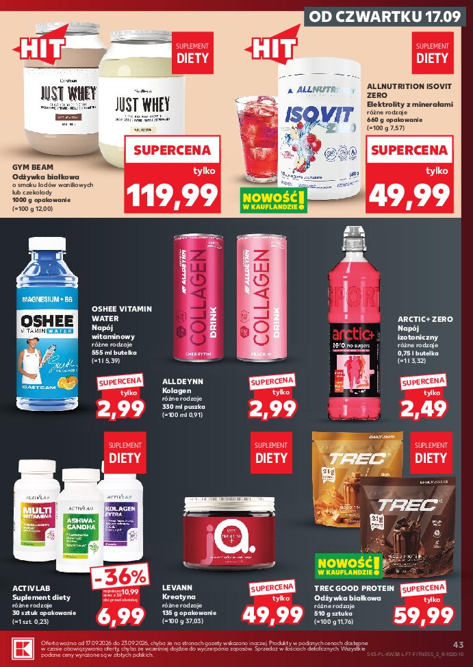 Gazetka Kaufland 17/09/2026 – 23/09/2026 - gazetki promocyjne str. 43