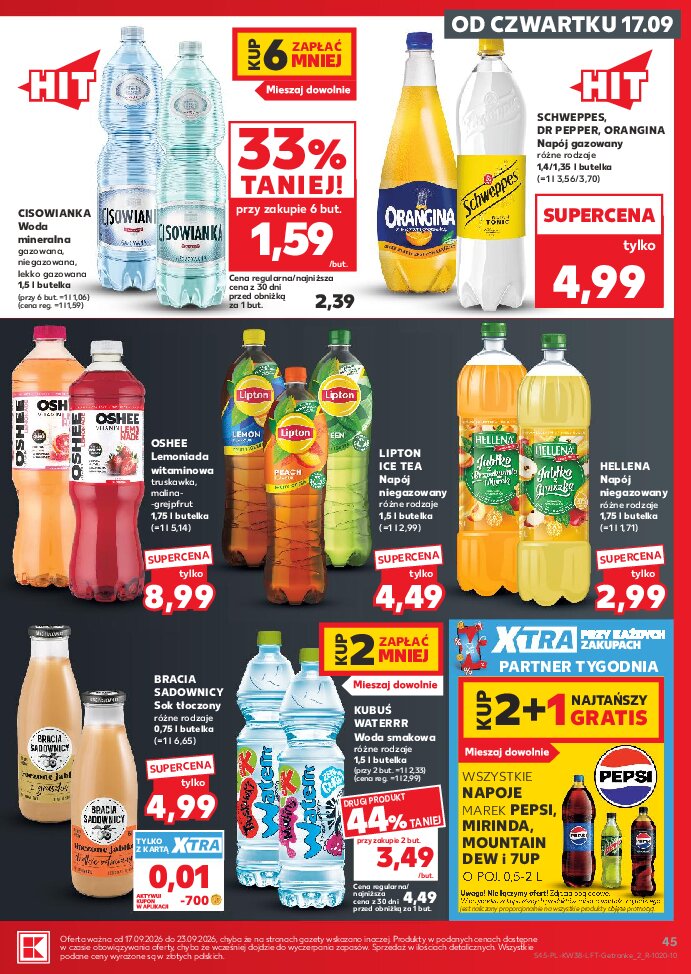 Gazetka Kaufland 17/09/2026 – 23/09/2026 - gazetki promocyjne str. 45