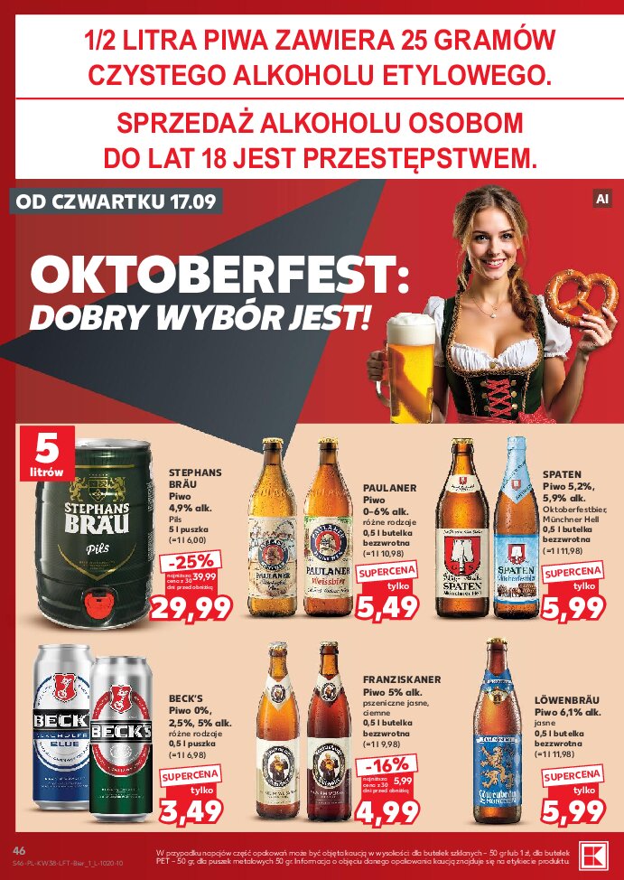 Gazetka Kaufland 17/09/2026 – 23/09/2026 - gazetki promocyjne str. 46