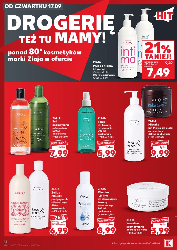 Gazetka Kaufland 17/09/2026 – 23/09/2026 - gazetki promocyjne str. 48