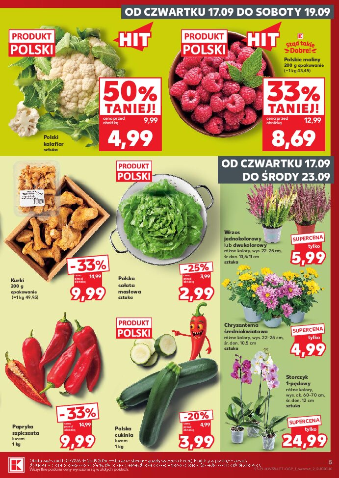 Gazetka Kaufland 17/09/2026 – 23/09/2026 - gazetki promocyjne str. 5