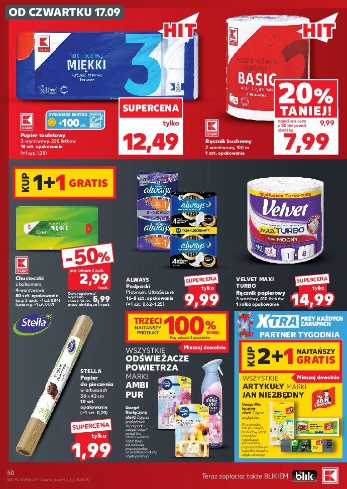 Gazetka Kaufland 17/09/2026 – 23/09/2026 - gazetki promocyjne str. 50